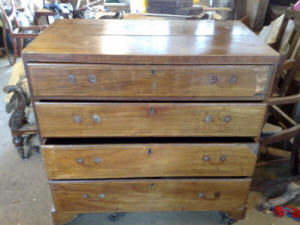 Restored Edwardian Chest of drawers - antique restoration